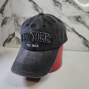 New York Hat Embroidered Cap
